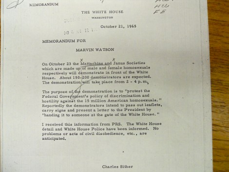 LBJ White House prepares.