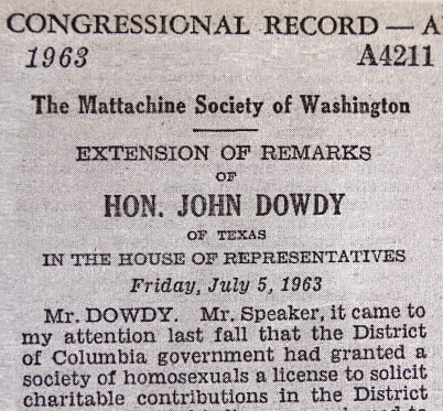 Mattachine Under Fire